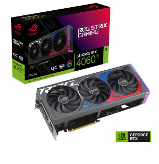 ASUS ROG Strix GeForce RTX 4060 Ti OC 16GB GDDR6 (ROG-STRIX-RTX4060TI-O16G-GAMING) PC