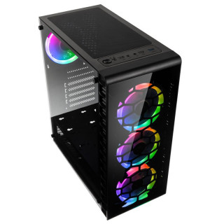 Kolink Observatory Lite RGB ATX Tempered Glass - Black (OBSERVATORY LITE RGB) PC