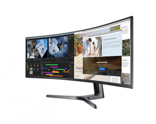 SAMSUNG 49' DQHD VA 32:9 4ms monitor (LC49RG90SSPXEN) PC