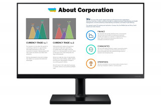 SAMSUNG 22' FHD IPS 16:9 5ms monitor (LF22T450FQRXEN) PC