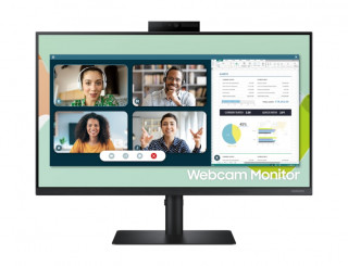 SAMSUNG 24' FHD IPS 16:9 5ms webkam monitor (LS24A400VEUXEN) PC