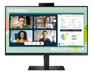 SAMSUNG 24' FHD IPS 16:9 5ms webkam monitor (LS24A400VEUXEN) PC