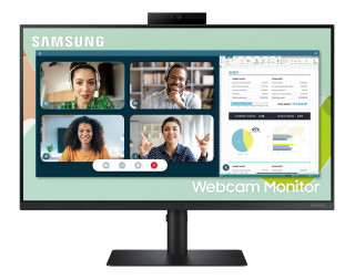 SAMSUNG 24' FHD IPS 16:9 5ms webkam monitor (LS24A400VEUXEN) PC