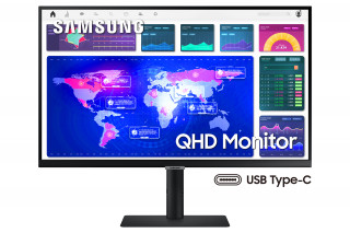 SAMSUNG 27" WQHD IPS 16:9 5ms monitor (LS27A600UUUXEN) PC