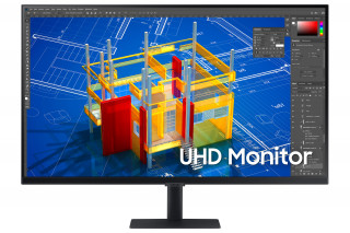 SAMSUNG 32" 4K UHD VA 16:9 5ms monitor (LS32A700NWPXEN) PC