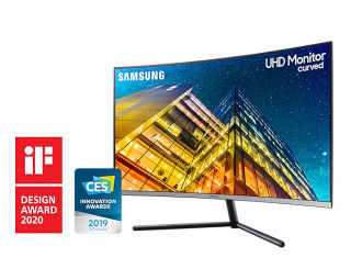 SAMSUNG 32" 4K UHD VA 16:9 1ms monitor (LU32R590CWPXEN) PC