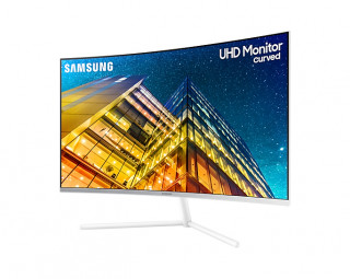 SAMSUNG 32" 4K UHD VA 16:9 4ms ívelt monitor (LU32R591CWPXEN) PC