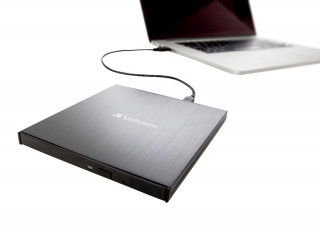 Verbatim Ultra HD 4K External Slimline Blu-ray író (43888) PC