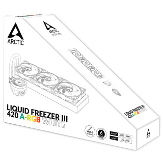 ARCTIC Liquid Freezer III 420 ARGB - Fehér (ACFRE00153A) PC