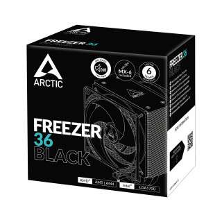 ARCTIC Freezer 36 CPU hűtőventilátor - Fekete (LGA1700/AMD4/AM5) (ACFRE00123A) PC