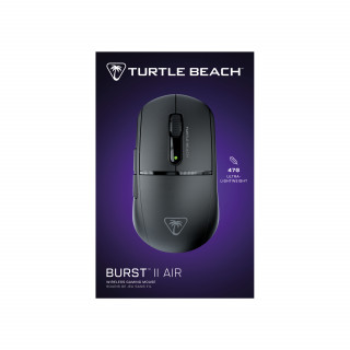 Turtle Beach Burst II Air vezeték nélküli gaming egér - 26.000 DPI, 2,4 GHz - Fekete (TBM-2101-05) PC