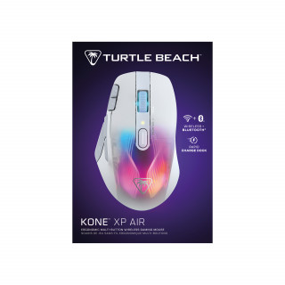 Turtle Beach Bundle - KONE XP AIR vezeték nélküli gaming egér  + Rapid RGB töltőállomás - Fehér (TBM-1101-15) PC