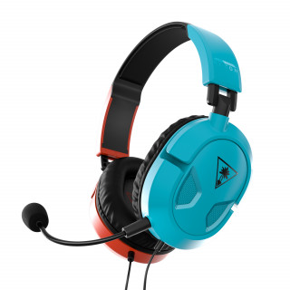 Turtle Beach RECON 50 gaming fejhallgató - Piros / Kék (TBS-8150-05) PC