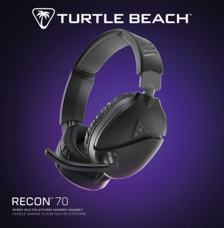 Turtle Beach RECON 70 gaming fejhallgató - Fekete (TBS-5001-05) PC