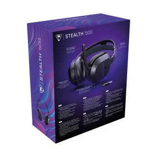 Turtle Beach STEALTH 500 gaming vezeték nélküli fejhallgató - Fekete (TBS-5104-05) PC