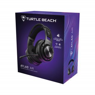 Turtle Beach ATLAS AIR gaming vezeték nélküli fejhallgató - Fekete (TBS-5101-05) PC