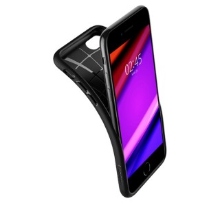 Spigen Core Armor Apple iPhone SE(2020)/8/7 Matte Black tok, fekete Mobil
