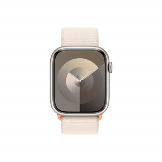 Apple Watch Series 9 GPS + Cellular – 45 mm-es csillagfény alumíniumtok, csillagfény sportpánt Mobil