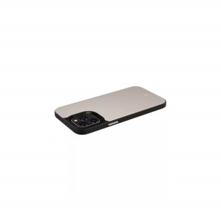 Spigen Apple iPhone 12 Pro Max Leather tok, kavicsszürke Mobil