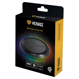 YENKEE YAC 5105 RGB Wireless töltő 15W  Mobil