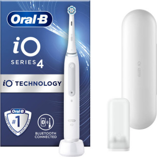 Oral-B iO Series 4 fehér elektromos fogkefe Otthon