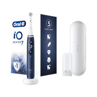 Oral-B iO Series 7 zafírkék elektromos fogkefe Otthon