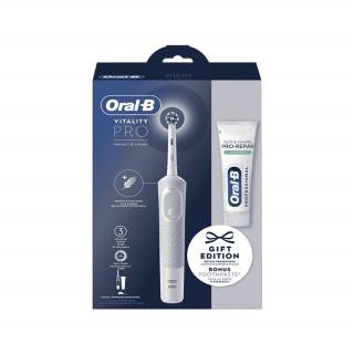 Oral-B Vitality Pro D103+ Bonus Toothpaste elektromos fogkefe Otthon