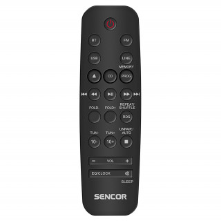 Sencor SMC 4300BR Microsystem Bluetooth Hangszóró Otthon