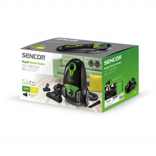 SENCOR SVC 6900GR 4AAAA Eco Power Porzsákos Porszívó Otthon