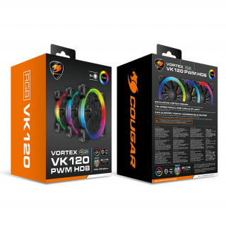 COUGAR VORTEX VK120  ARGB / 3 pcs  PC