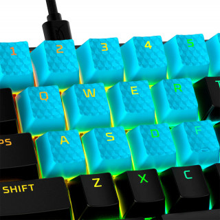 HyperX Rubber Keycaps Blue US PC