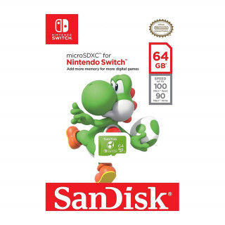 SanDisk Nintendo Edition microSDXC 64GB (SDSQXAO-064G-GN6ZN)(00220029) PC