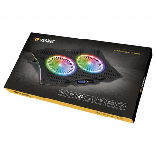 YENKEE YSN 310 Laptop hűtő RGB pad UFO  PC