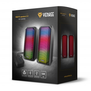 YENKEE YSP 2004RGB USB BT PC hangszóró 2.0  PC